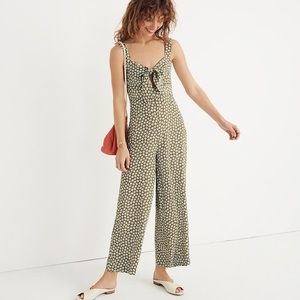 Madewell Plumeria Cutout Jumpsuit in Mini Daisy